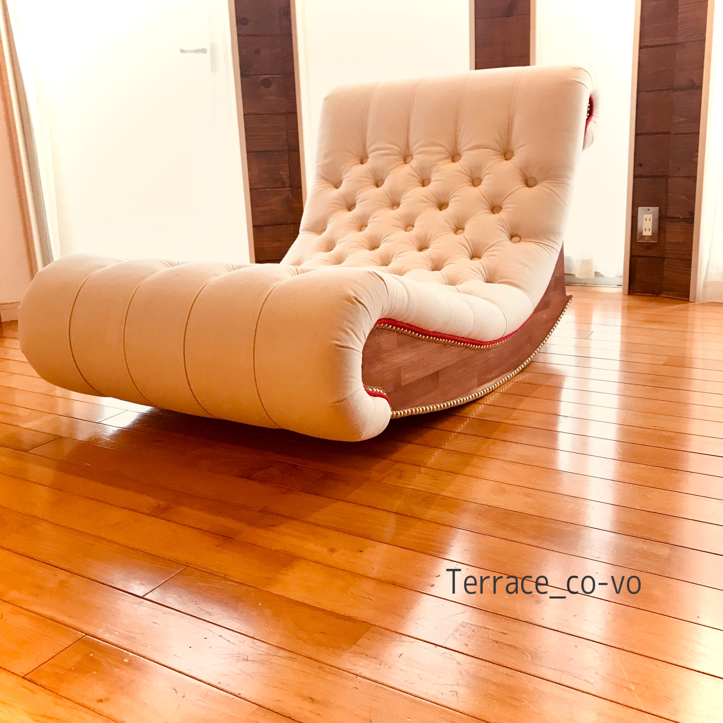 ロッキングソファ 一人掛け｜Queen’s Sofa（受注制作）