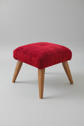 GRID | Red Suede Stool ~レッドスエード スツール~