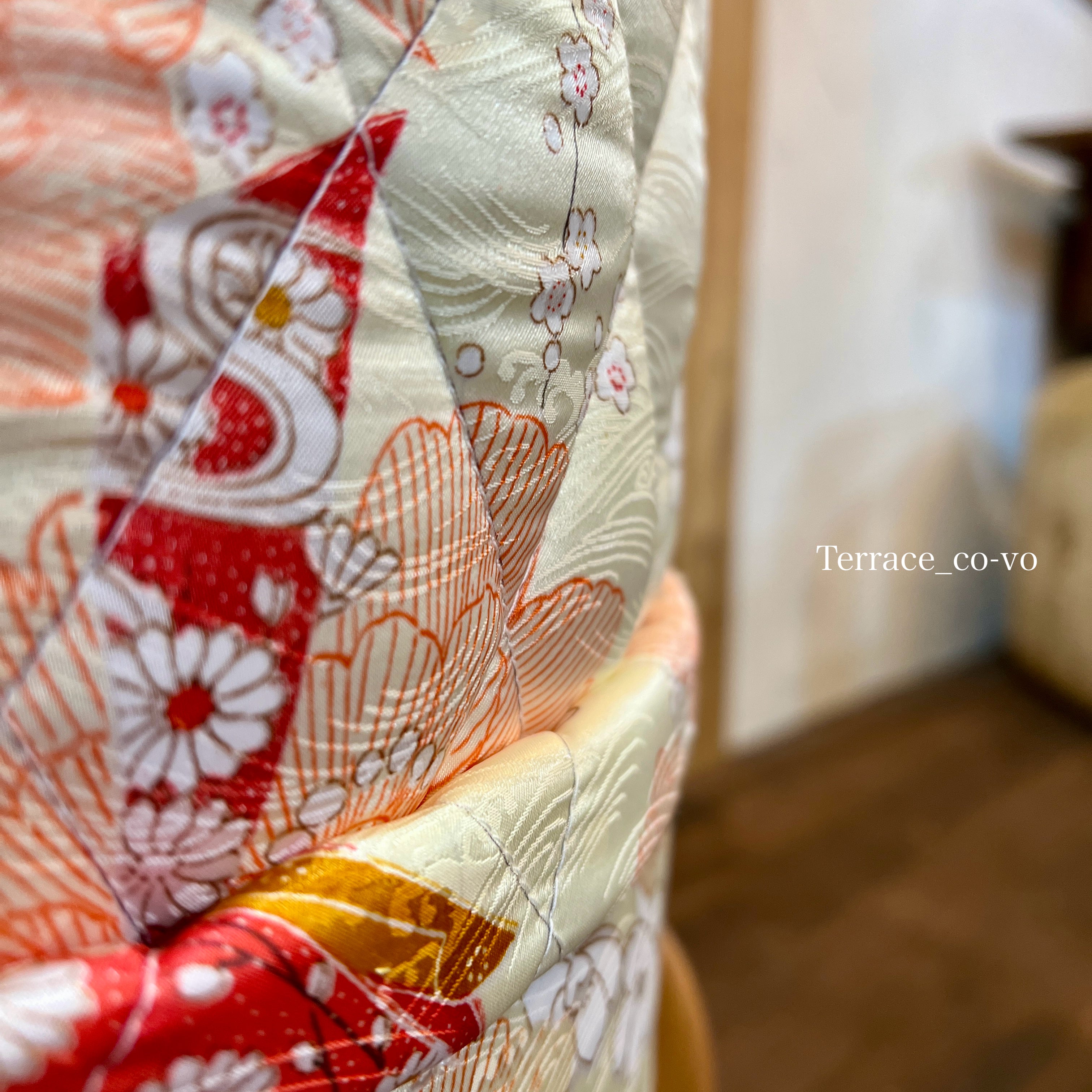 KIMONO ~着物~ pattern stool　一点もの