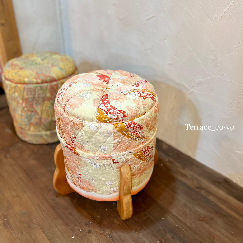 KIMONO ~着物~ pattern stool　一点もの