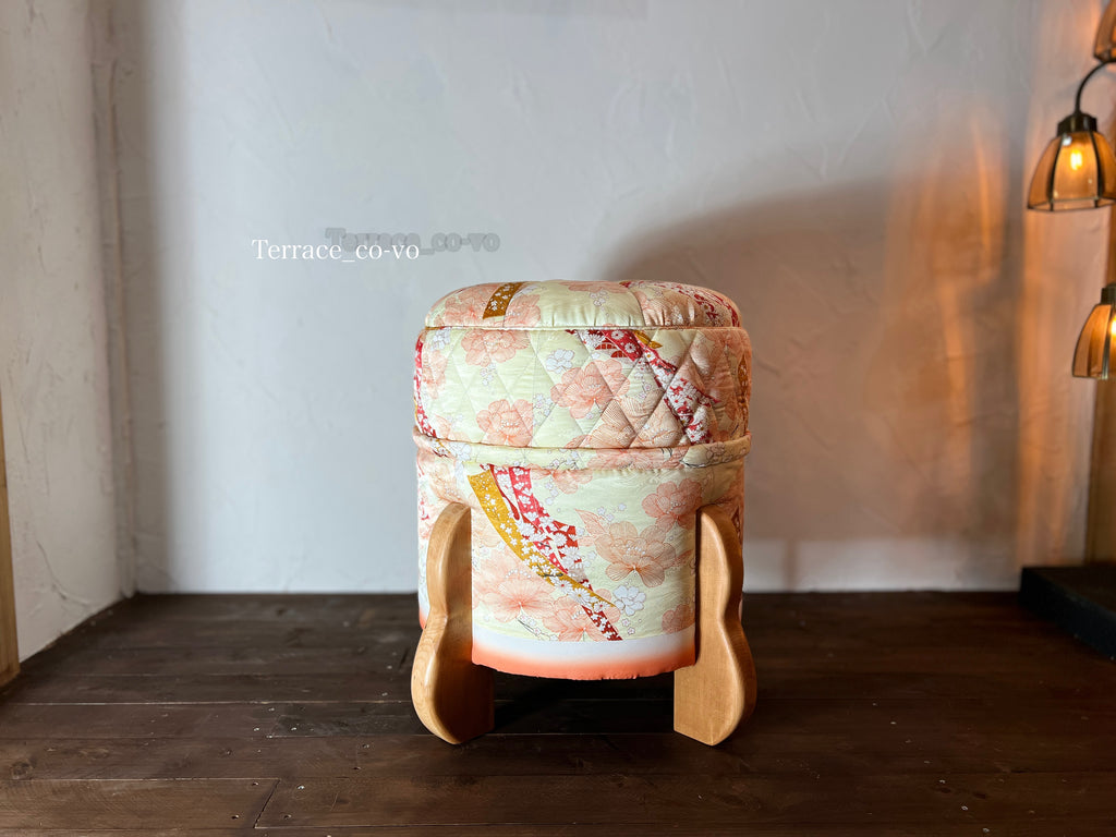 KIMONO ~着物~ pattern stool　一点もの